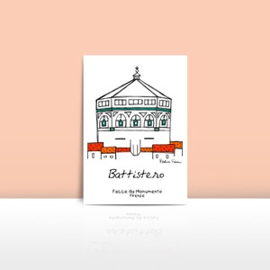 Battistero - Facce da Monumento (stampa)