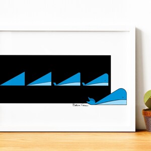 Poster Metamorfosi - Balena