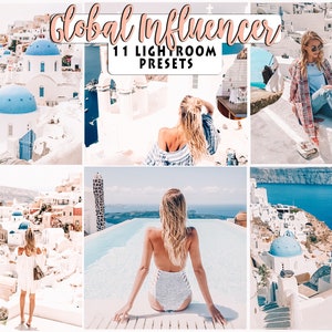11 Blogger & Influencer Lightroom Presets Instagram Desktop Presets Bundle pack