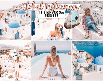 11 Blogger & Influencer Lightroom Presets Instagram Desktop Presets Bundle pack