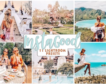 11 Blogger Lightroom Presets Instagram Desktop Presets Collection