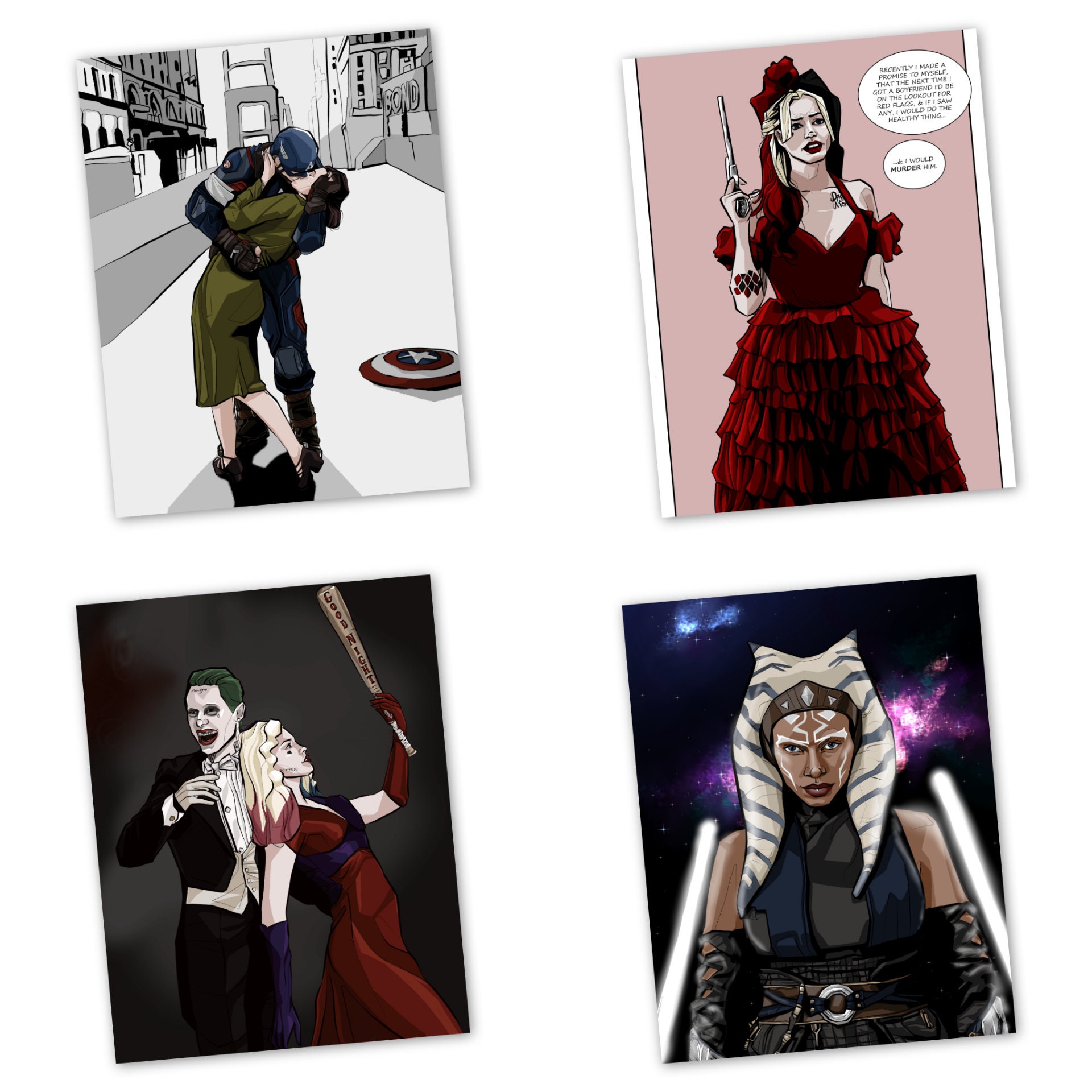 Shehulk Rosie Riveter Art Print Marvel Wall Art Etsy