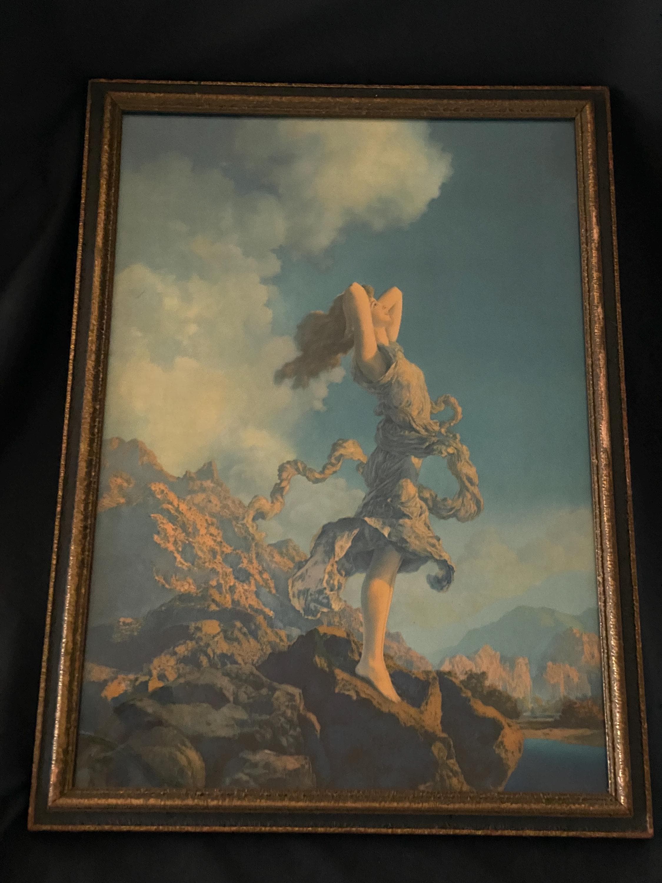 絵画 ECSTACY Vintage Ecstasy by Maxfield Parrish - Etsy