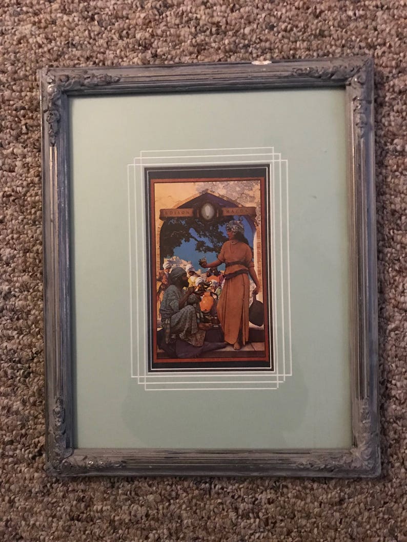 The Lampseller of Bagdad by Maxfield Parrish Etsy