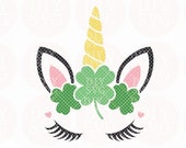 Download St Patricks Day Svg Lucky Svg Shamrock Svg Irish Svg St Patrick S Day Unicorn Svg File For Cricut St Patrick Day Shirt Svg By Diy Svg Catch My Party