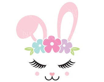 Download Easter bunny svg | Etsy