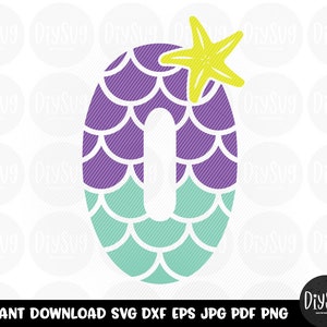 mermaid number svg mermaid pattern svg mermaid svg number 0 svg  mermaid numbers mermaid pattern first birthday svg mermaid birthday