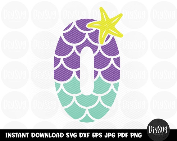 Free Free Mermaid Numbers Svg Free SVG PNG EPS DXF File