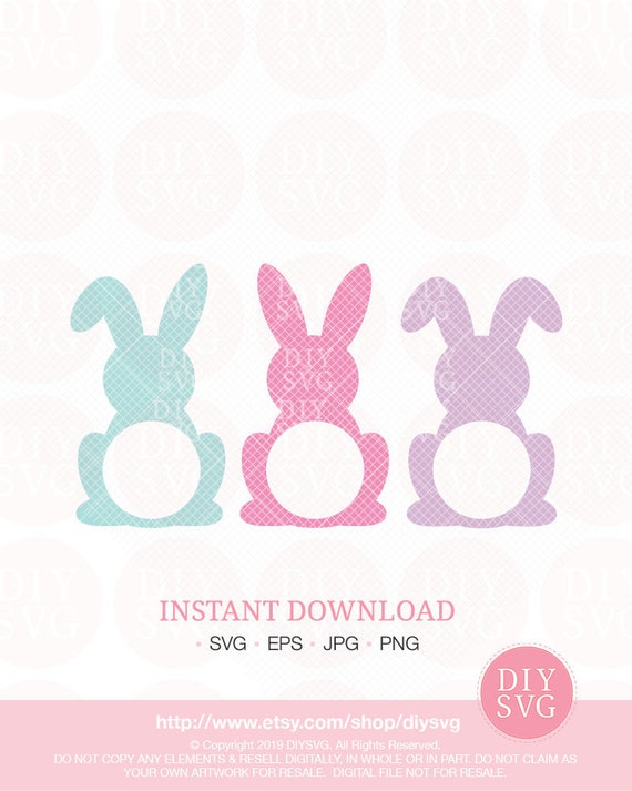 easter svg, bunny svg, easter bunny, easter bunnies, bunny monogram, easter bunny svg, easter bunnies svg, bunny clipart Il_570xn