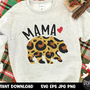 mama oso svg, estampado de leopardo svg, mama oso camisa, mamá vida svg, divertida mamá svg, camisa de estampado de leopardo, oso de mamá, mamá oso, cricut archivos svg
