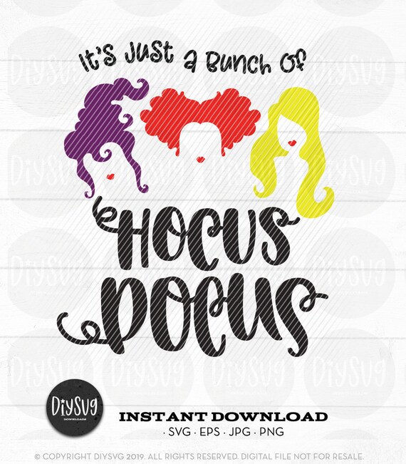 Download Its Just A Bunch Of Hocus Pocus Svg