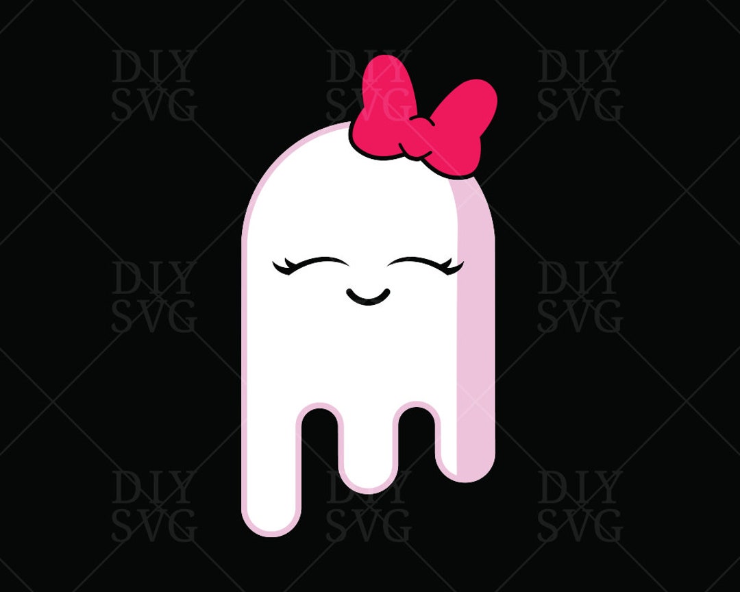 Cute Ghost, Cute Ghost Clipart, Ghost SVG, Cute Ghost SVG, Ghost Cut