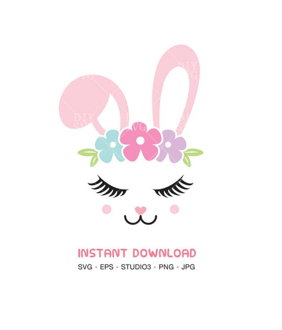 Download bunny svg bunny face svg easter bunny svg easter svg bunny ...