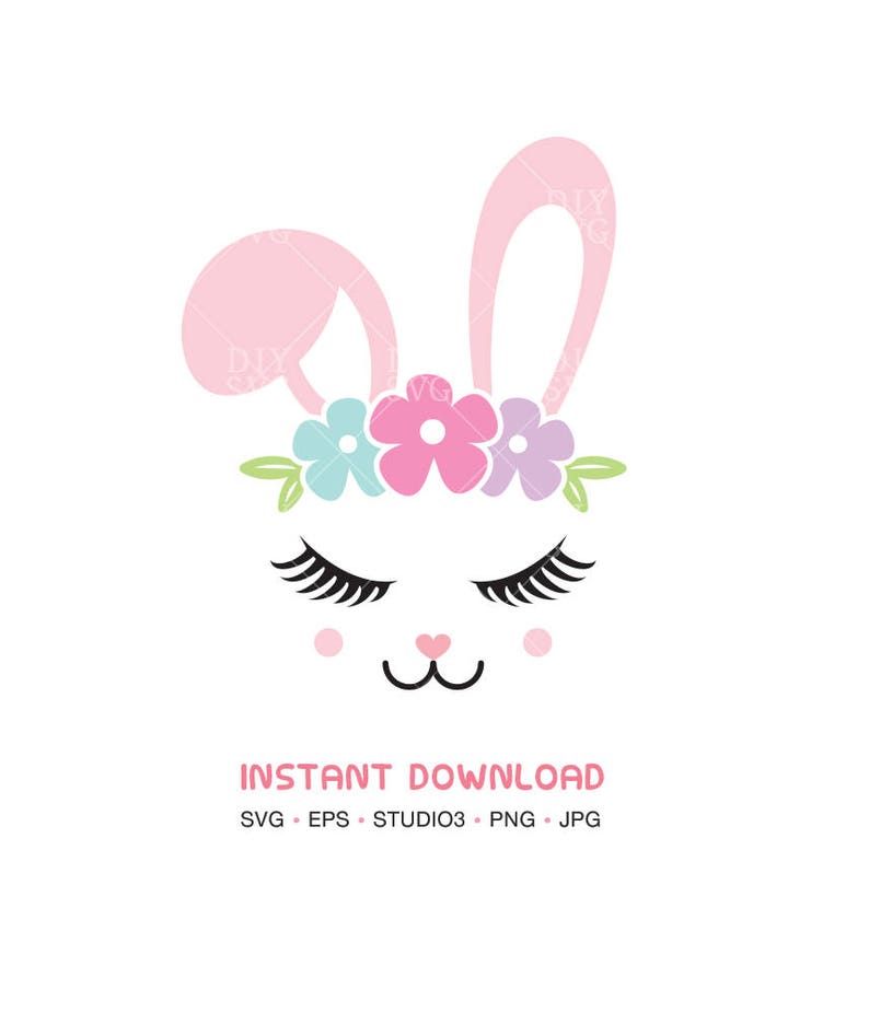 Download Bunny svg bunny face svg easter bunny svg easter svg bunny ...