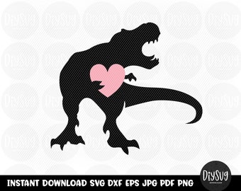 valentines svg, dinosaur svg, dinosaur, trex, valentines day svg, svg files for cricut, cricut svg files, heart svg, kids valentines day