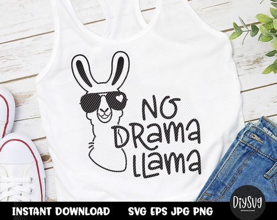 Download Llama Svg No Drama Llama Llama Shirt Drama Llama Llama Cut File Llama Gift Llama Face Svg Alpaca Svg No Prob Llama Svg Cut File By Diy Svg Catch My Party