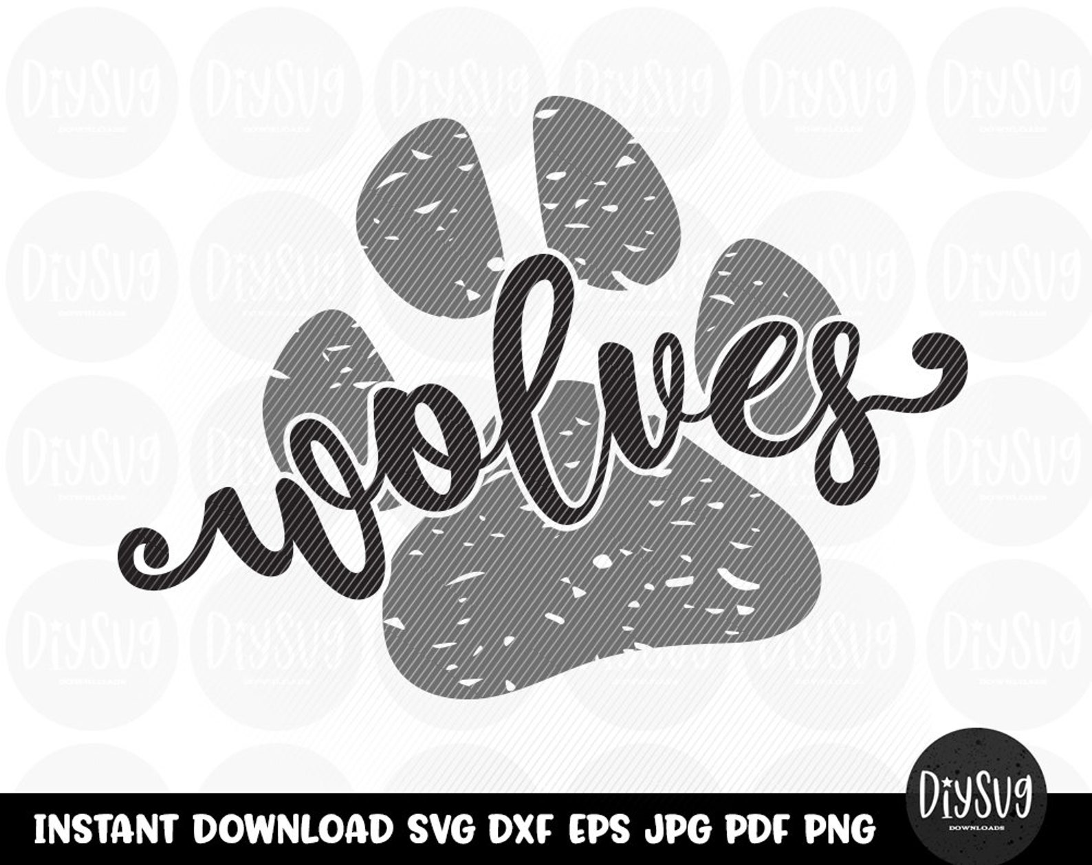 Go Wolves Wolves Svg Wolves Team Svg Football Svg Wolf | Etsy