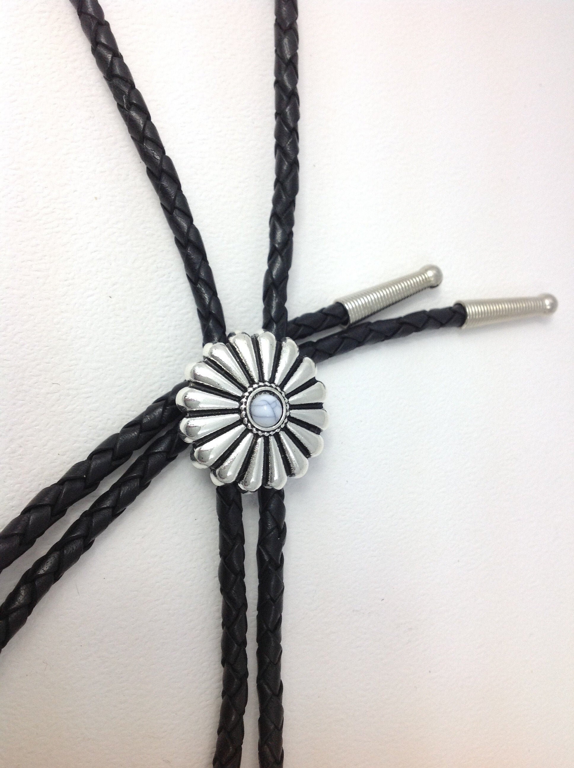 Bolo Tie Western Bootlace Cowboy Tie 