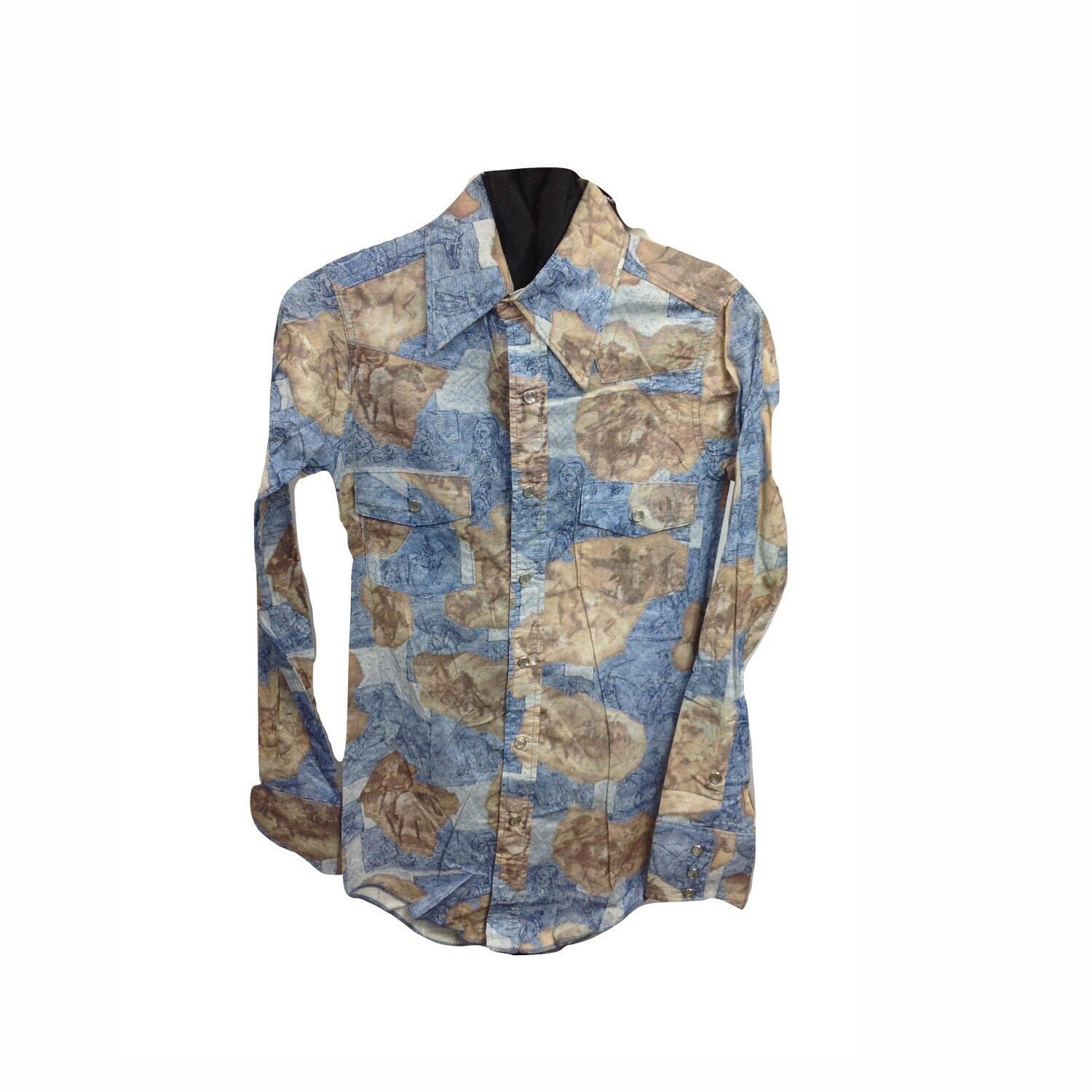Image of Western Shirt - Vintage Cowboy Wear By Dicki Styling