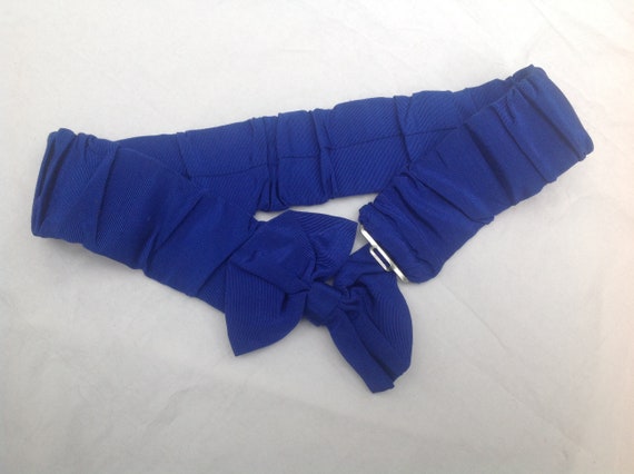 Vintage Elasticated Belt - Retro Belt - American E