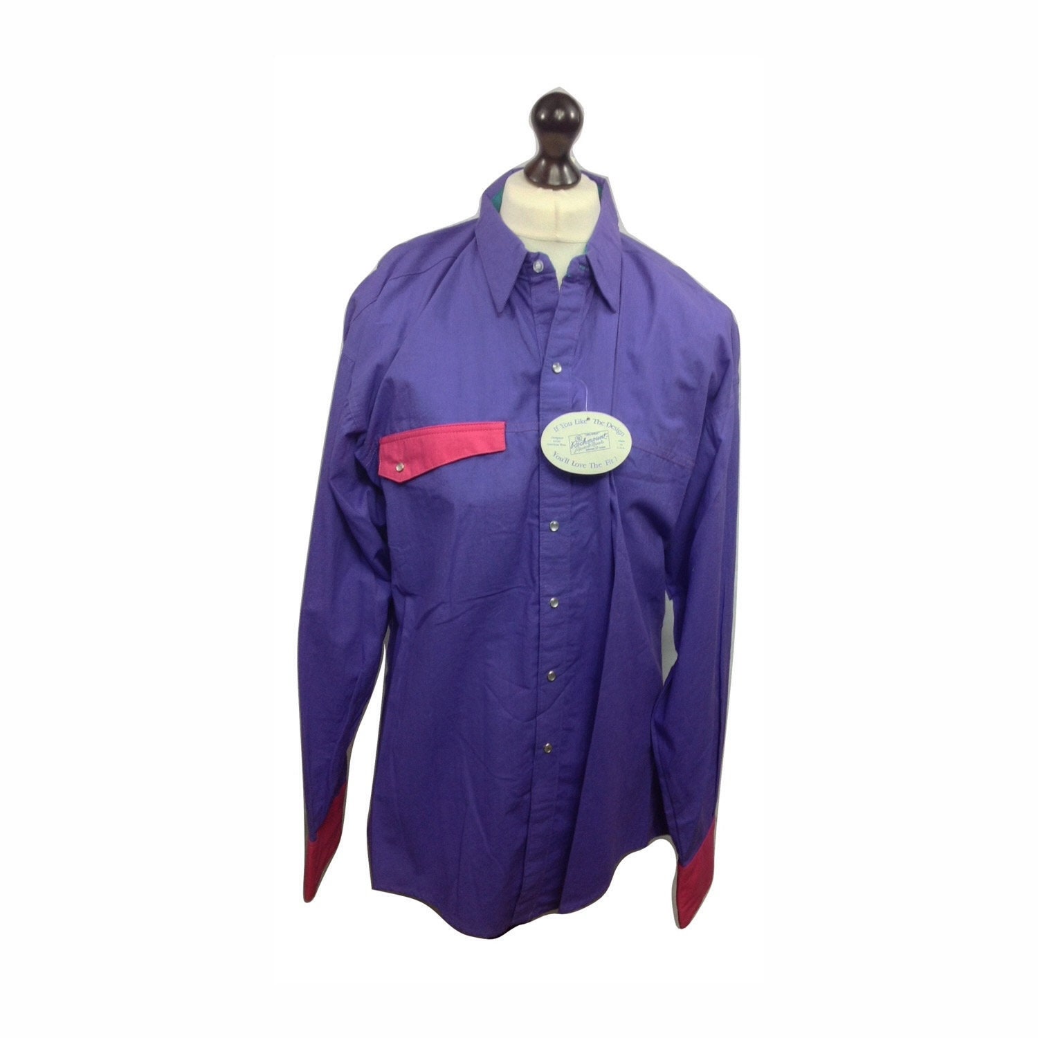 Image of Western Shirt - Vintage Cowboy Rockmount Ranch Wear Styling