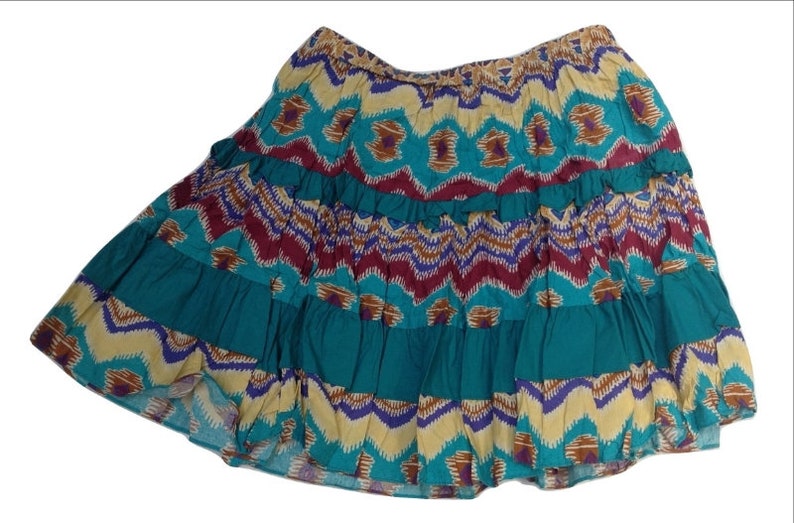 Vintage Western Skirt Cowboy Skirt Southwest Style fashion Western Skirt by Panhandle Slim Western Styling