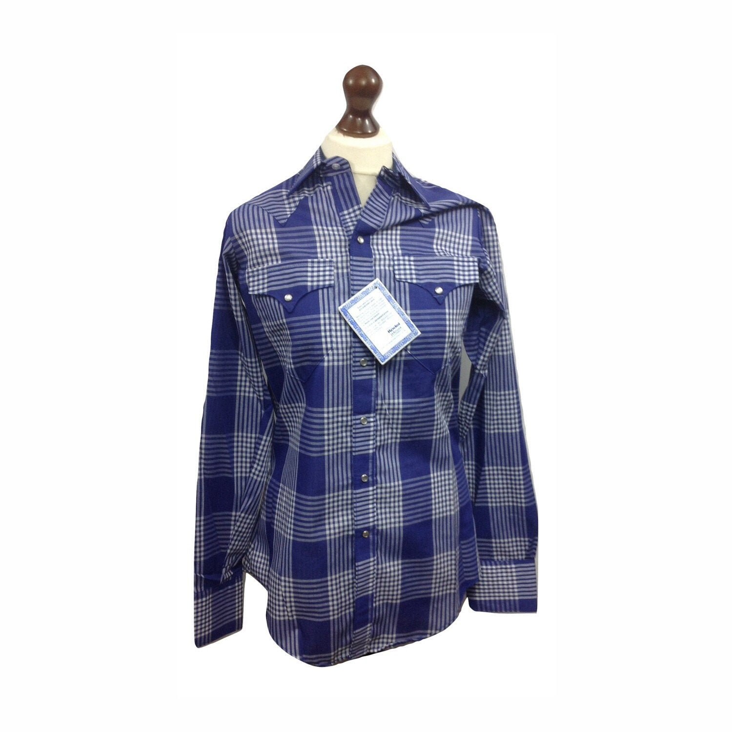Image of Western Shirt - Vintage Plaid By Rockmount Ranchwear Styling