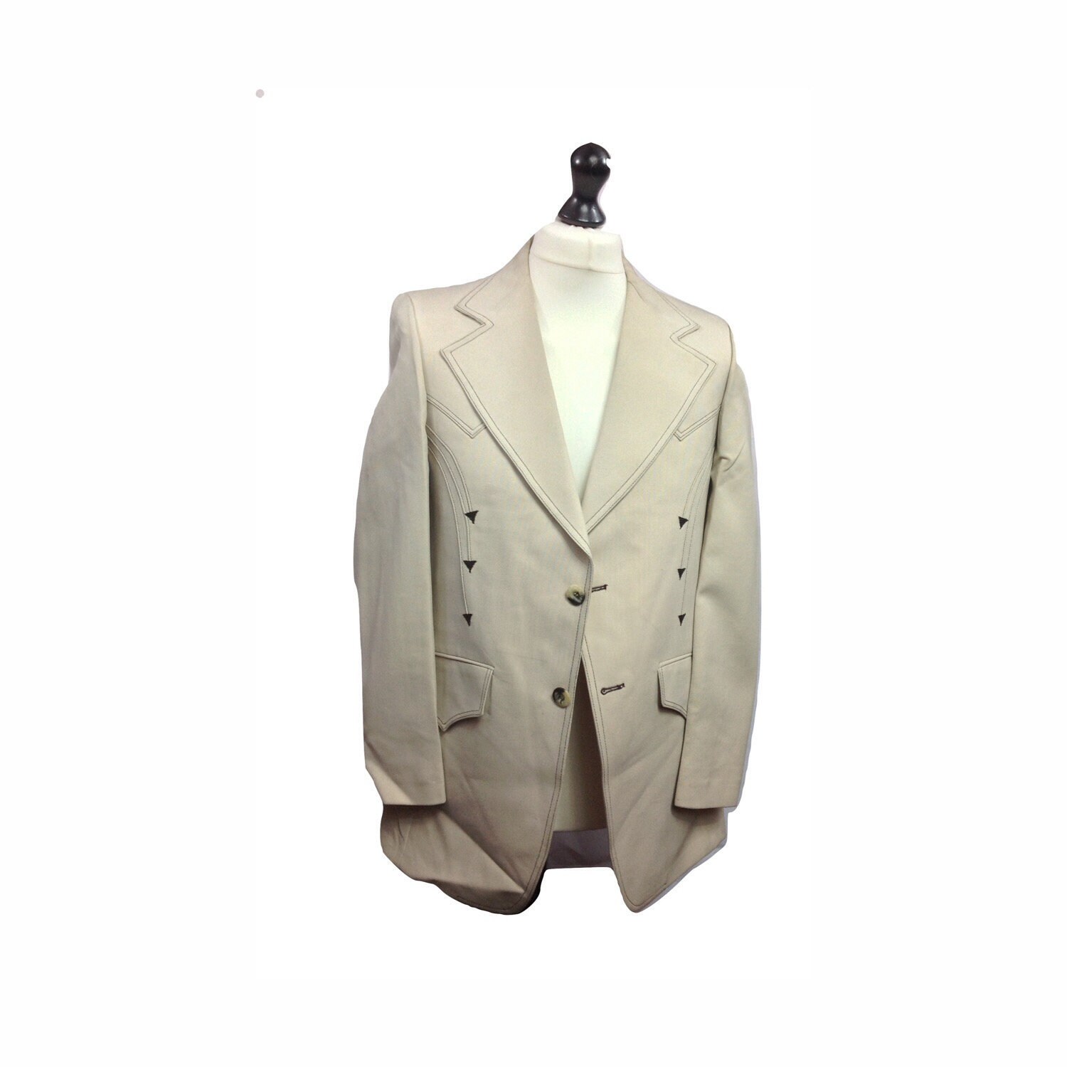 Image of Western Jacket & Waist Coat - Vintage H Bar C Styling