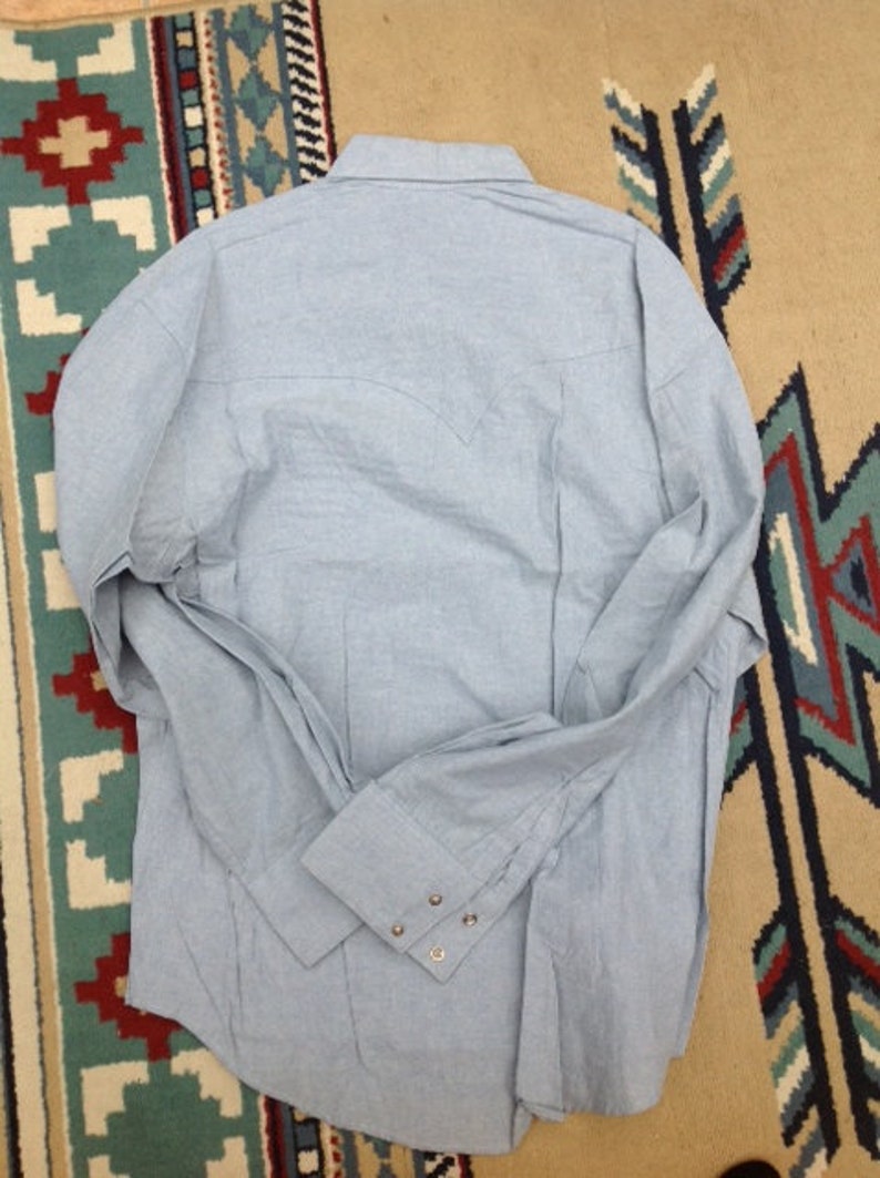 Cowboy Shirt Western Shirt Vintage Rockmount Ranch Wear American Vintage shirt Cowboy Western Shirt