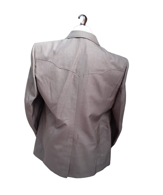 Western Suit Jacket H Bar C Vintage Western Jacket - Etsy