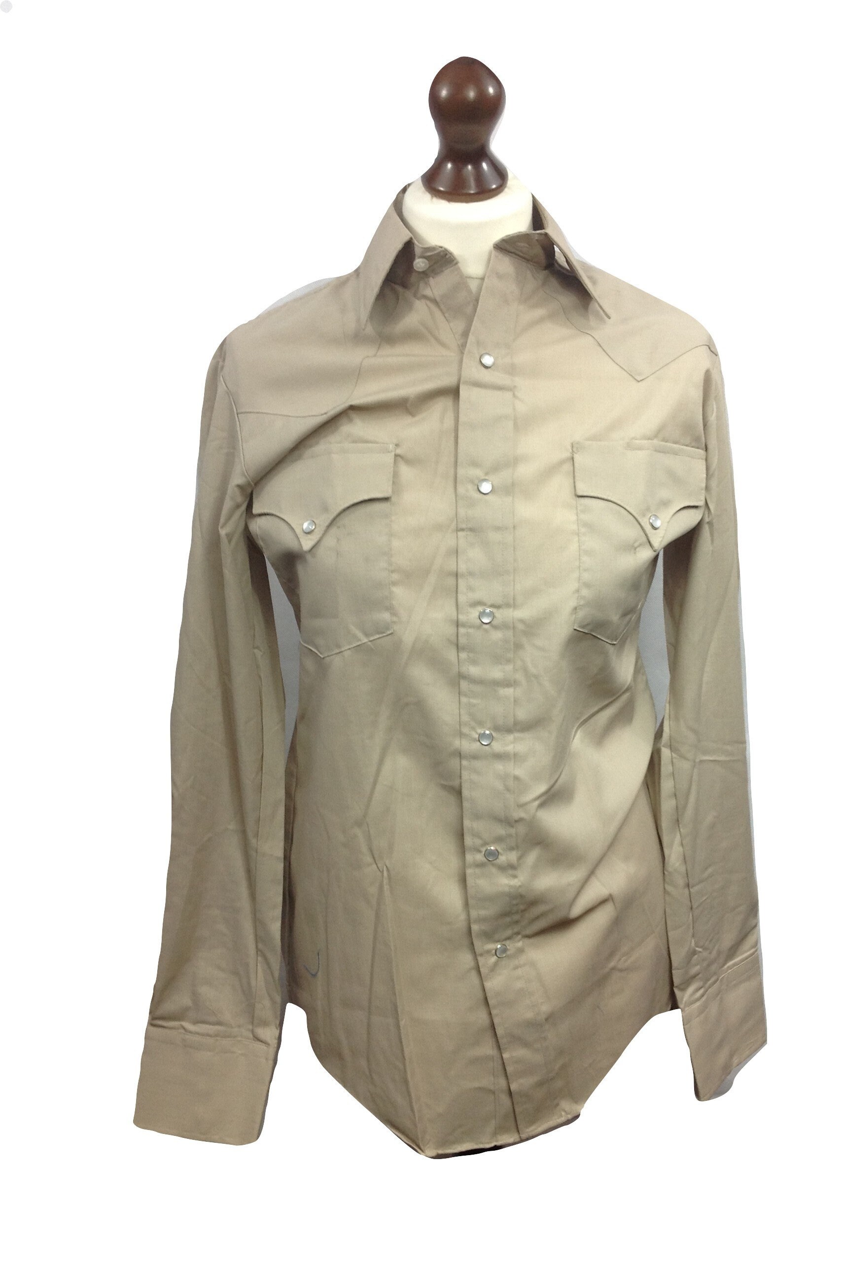 Image of Western Shirt - Vintage By Miller Ranch Wear American Shirt Cowboy Styling