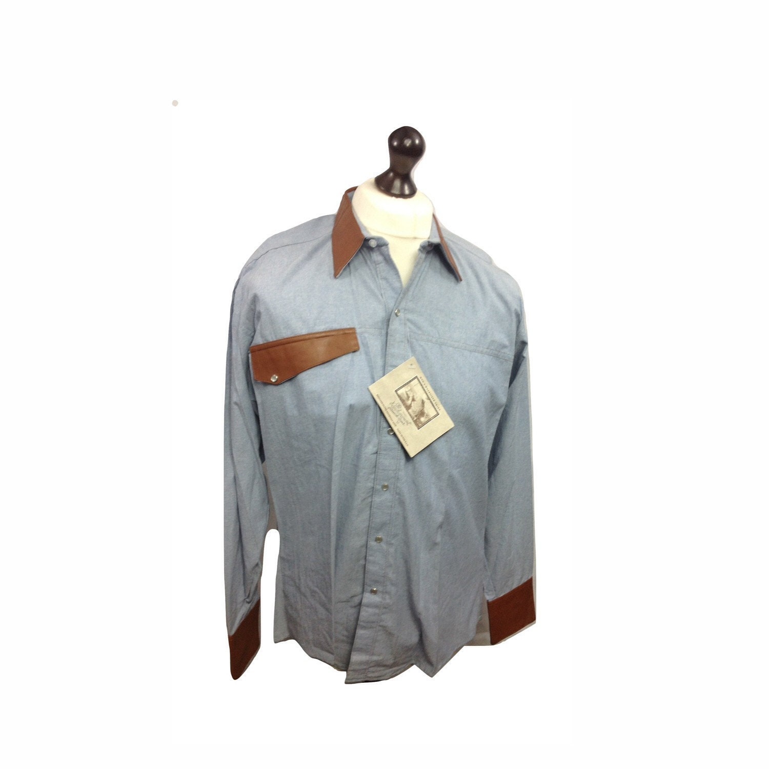 Image of Western Shirt - Vintage Cowboy Rockmount Ranch Wear American Styling