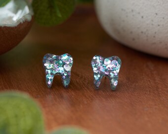 SWEET DREAMS | Tooth Earrings | Single Set | Dental Hygienist, Dental Assistant, Dentist, Student, Dental Gift