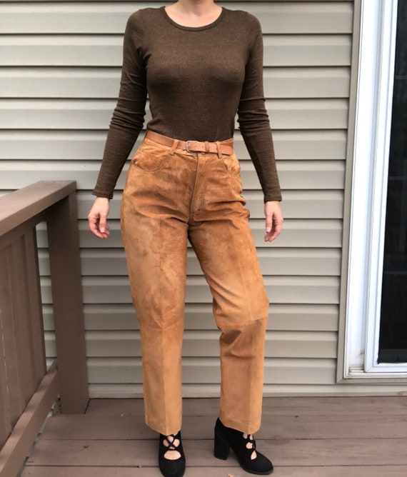 70s leather pants
