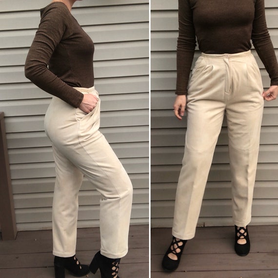 vintage leather pants