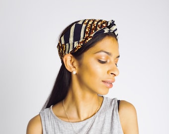 Nikita Ankara Stretch Headband / African Print Headband /