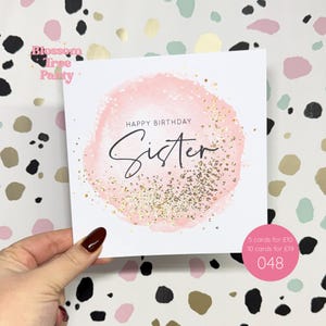 Carte de soeur de joyeux anniversaire | carte d'anniversaire de soeur | carte pour soeur | dames de Zazzle.be Liste d'envies Vous avez des idées ? | Famille | Sœur | Soeur | Meilleur ami (Réf : 048)