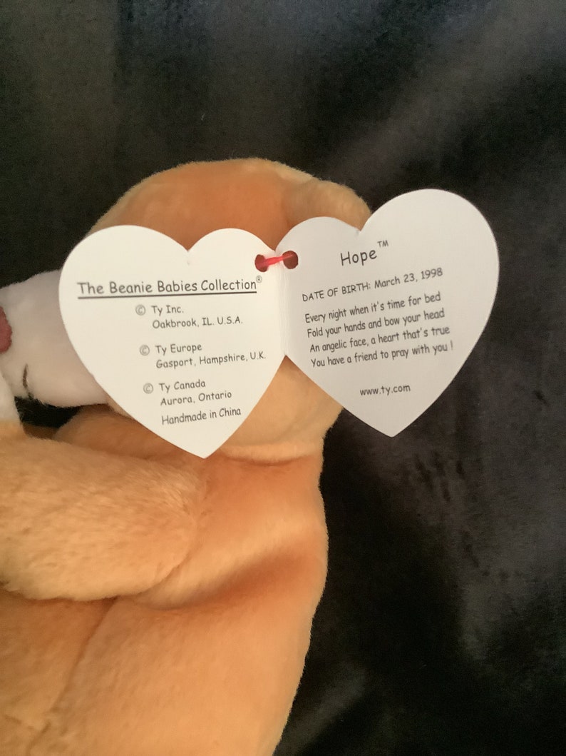 Ty Hope / Buddy 1 of a Kind Set Distinctive Limited Production ...