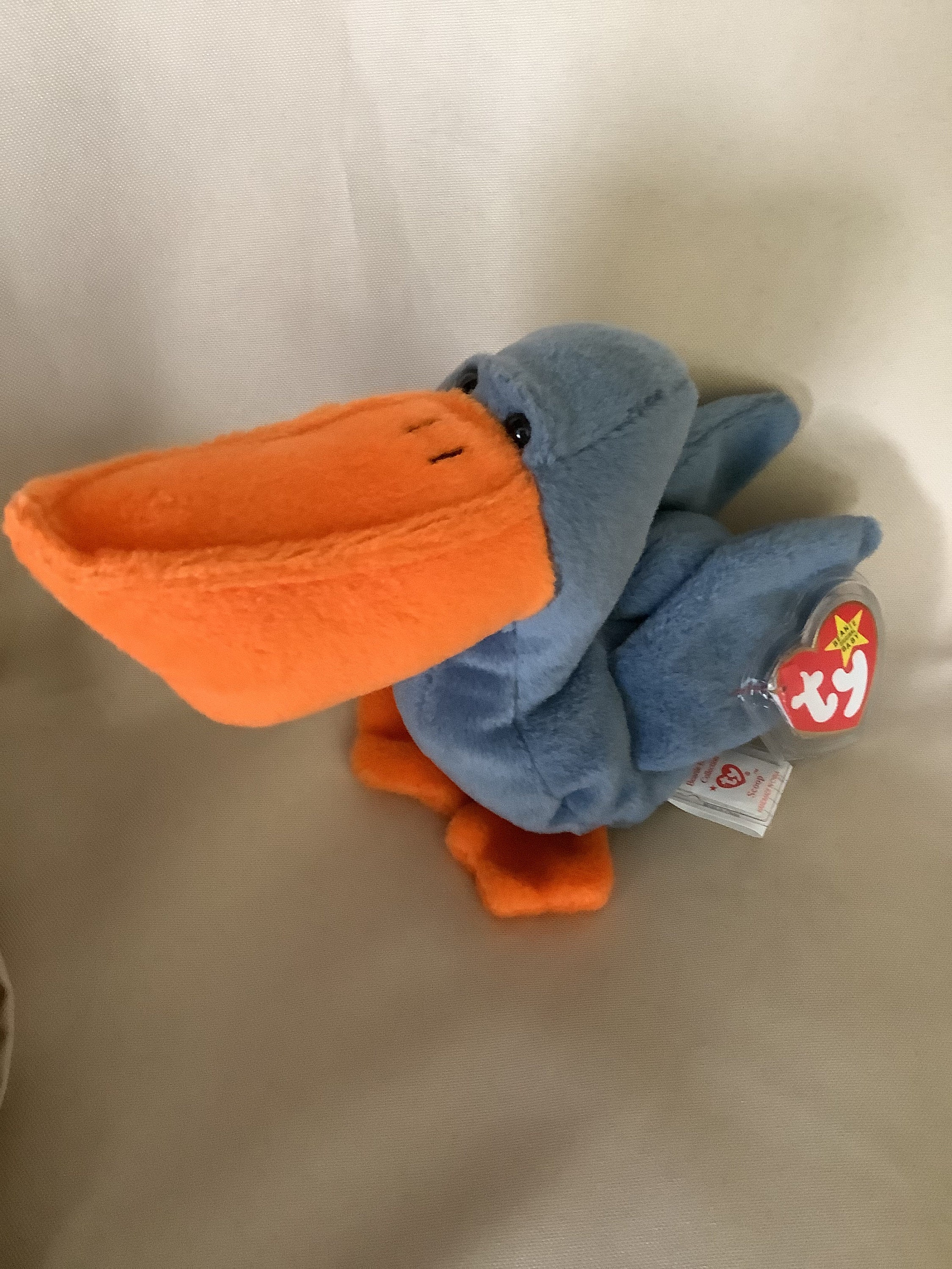 TY Beanie Babies Scoop Ultra Rare New 2 Can Tags Etsy