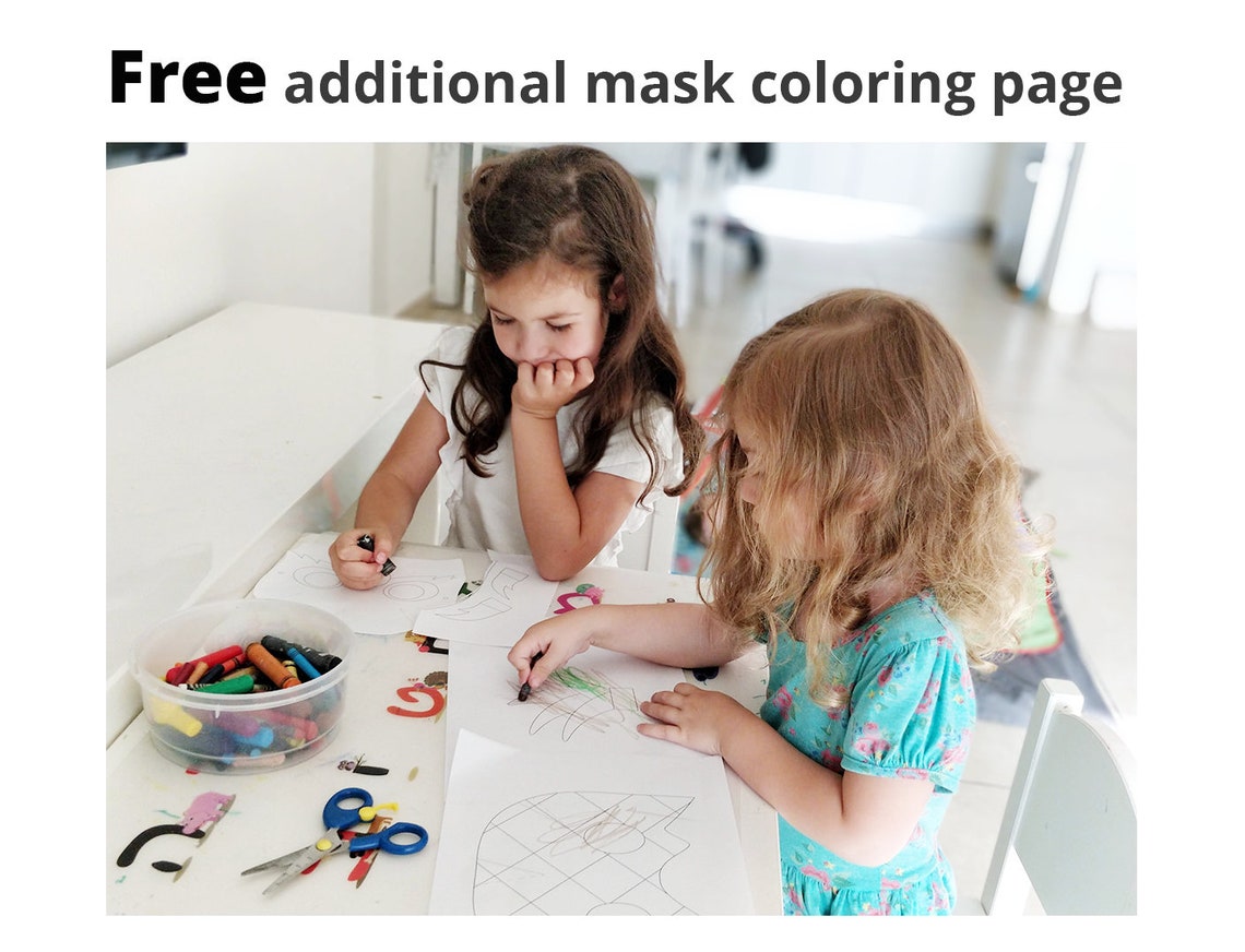 Beaver Mask Printable Beaver Costume Animal Mask - Etsy Israel