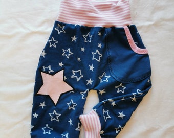 Baby pump pants children's pump pants in size. 50/56 to 128 from Jersey