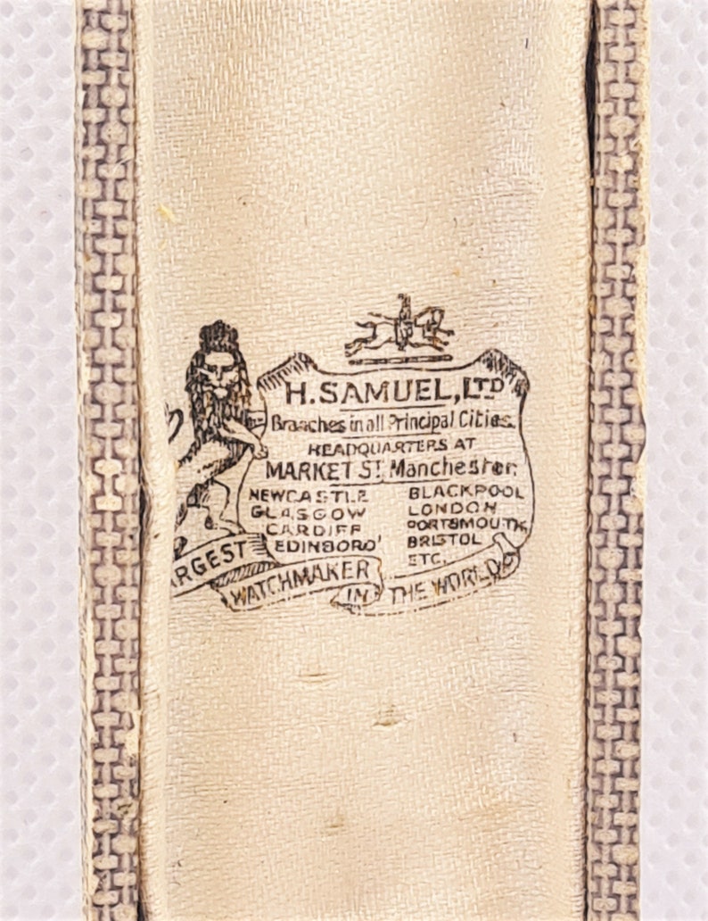early H Samuel jewellery Edwardian 15 carat gold pearl stick pin in original box stock pin yellow and rose gold tie pin