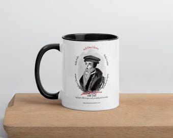 John Calvin Reformed Theologian Reformation Mug