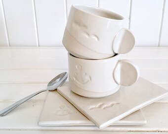 White espresso kit