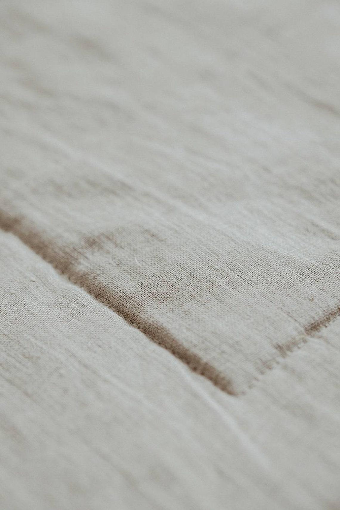 Linen Padded Baby Play Mat Organic Nursery Rug for Child Etsy