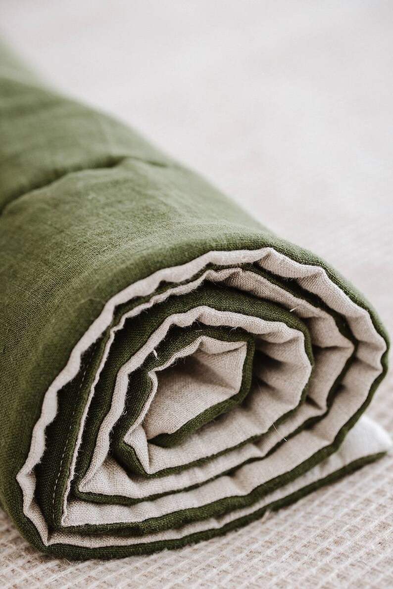 Linen throw blanket Throws bedding bed cover Bedspread Custom Etsy