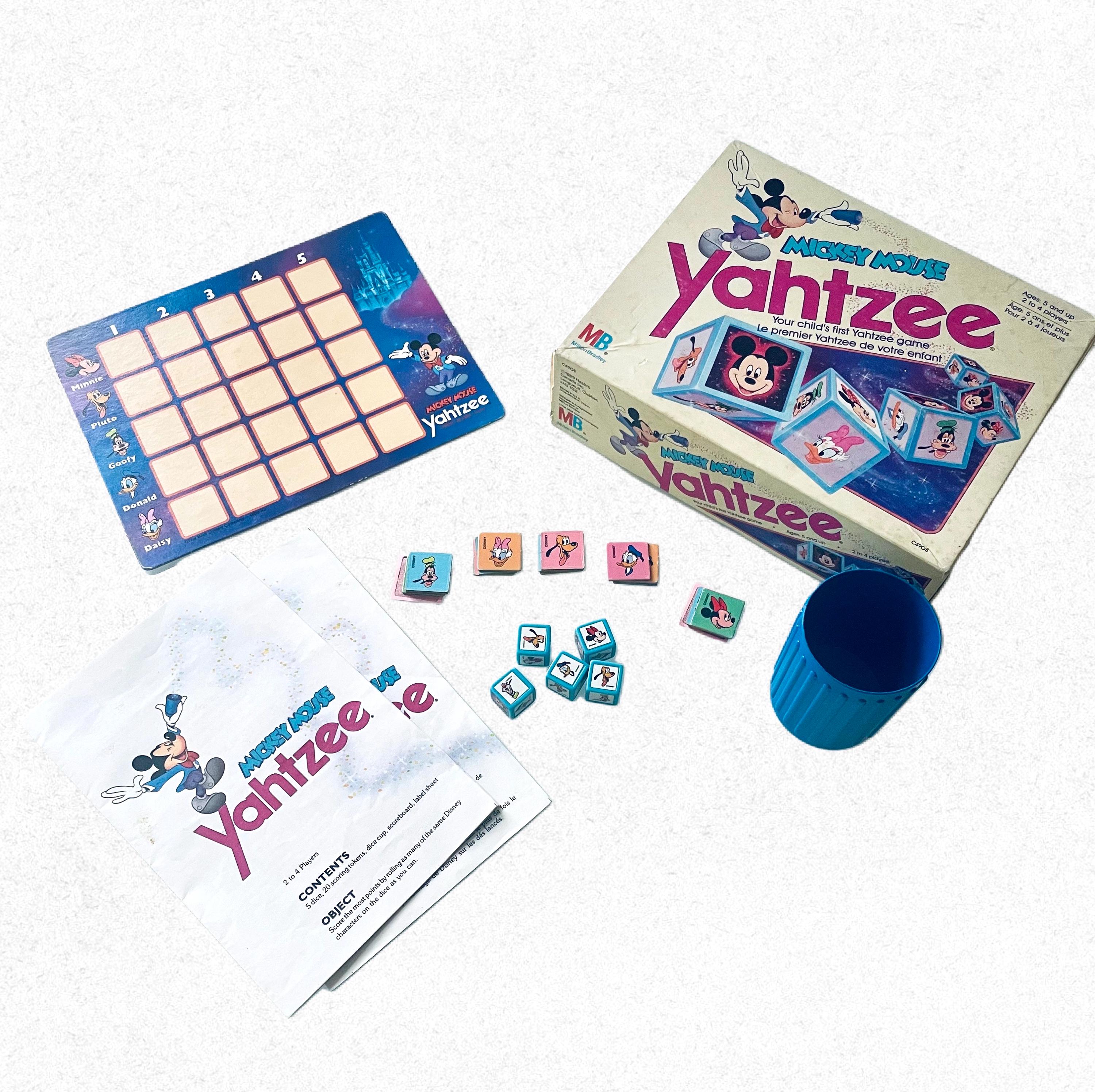 Mickey Yahtzee - Etsy Canada