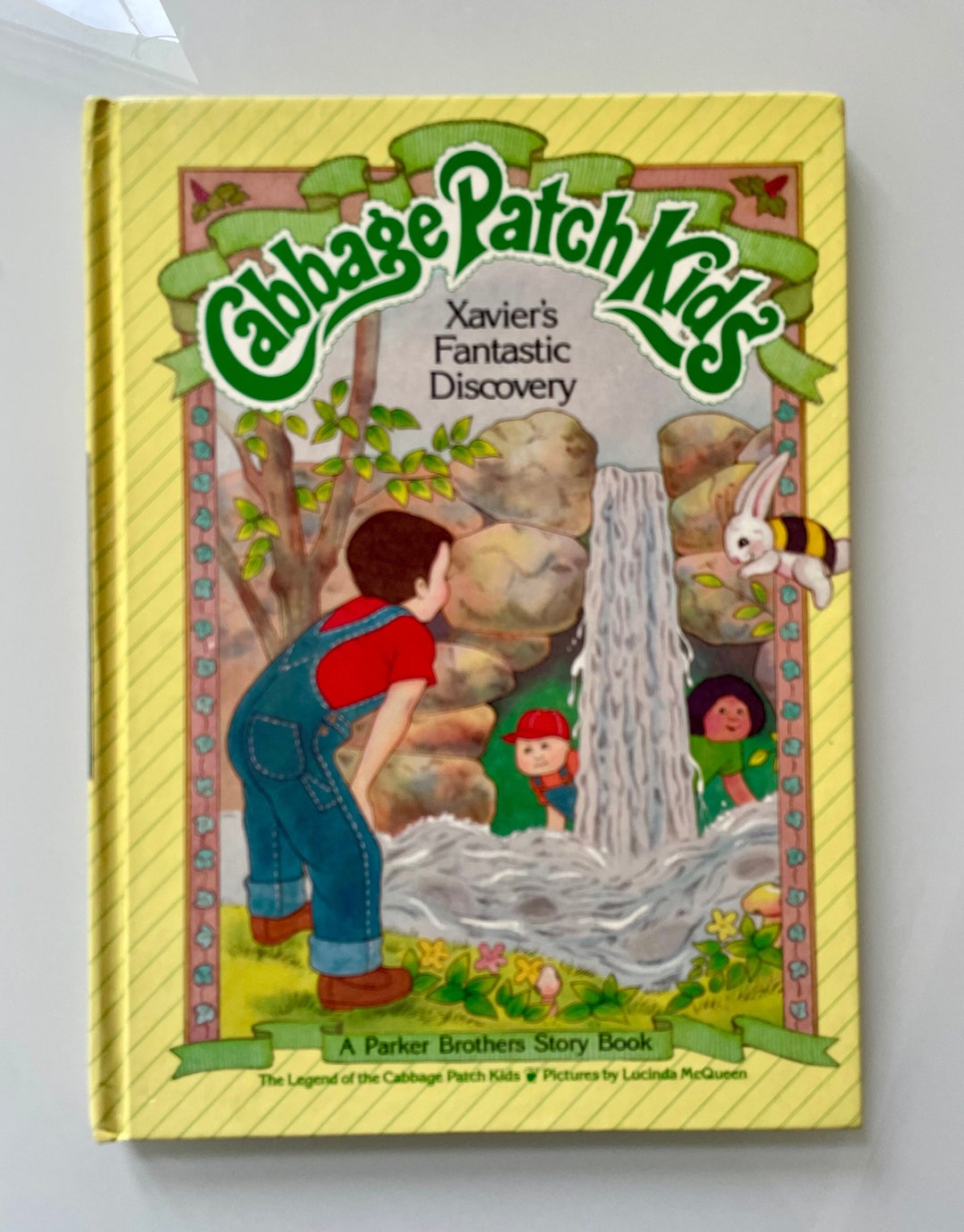 Cabbage Patch Kids Book, ‘xavier’s Fantastic Discovery’ 1984 Hardcover, 1980s Children’s Books ...
