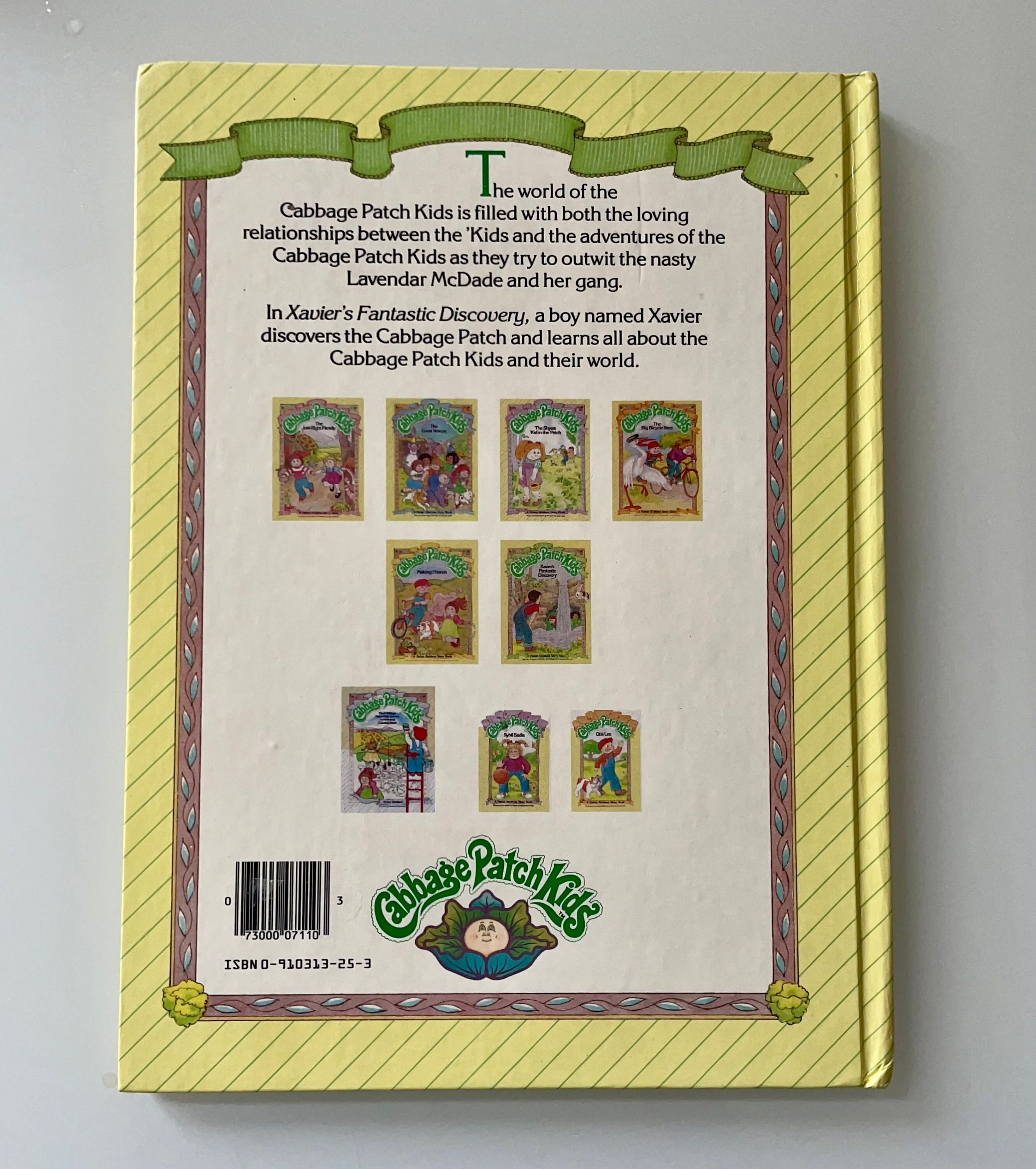 Cabbage Patch Kids Book xaviers Fantastic Discovery 1984 - Etsy