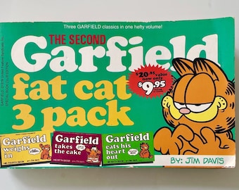 Vintage Garfield Comic Book: Fat Cat 3-Pack by Jim Davis